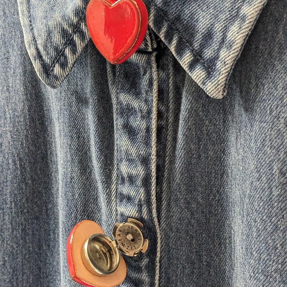 Button Covers Set of 3 Jewelry for Your Clothing - Picture 4 of 5